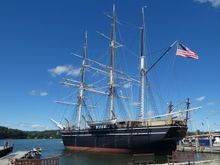 Charles Morgan whaling ship in Mystic CT