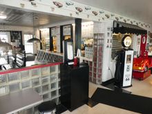 Inside the Polka Dot Rte 66 restaurant. 