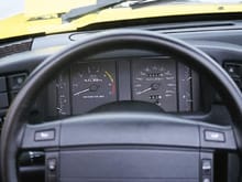 p86690 large 1993 ford mustang saleen sc gauges