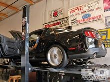 m5lp 1006 21 z 2010 ford mustang gt bolt ons three on three dyno testing