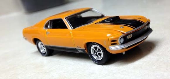 I found this Johnny Lightning '70 Mach 1 the other day at Target.