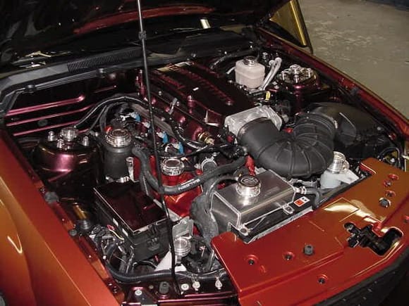 4.6 3V SOHC SUPERCHARGED 625 HORSES AT 7000