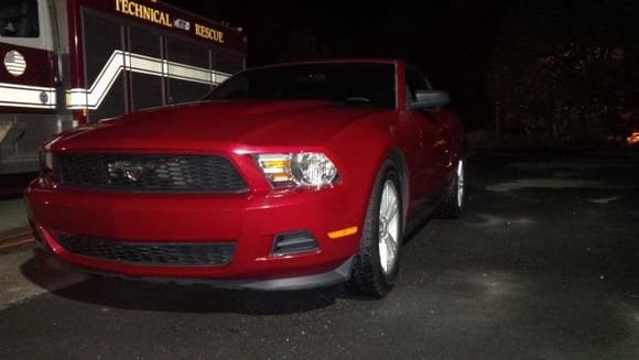 Shined up at the fire house