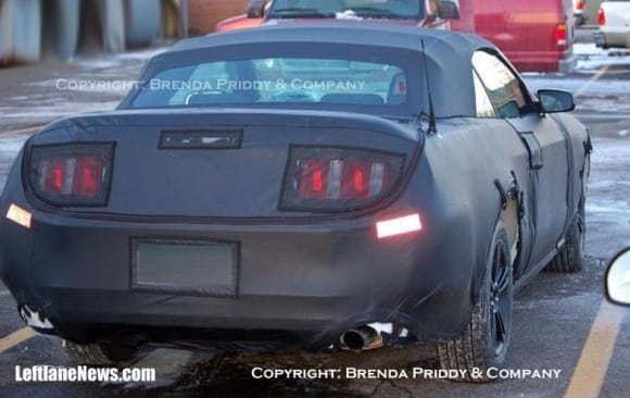 2 mustang spied