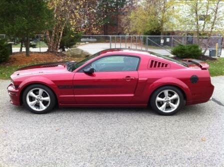 2007 Mustang GT/CS louvers