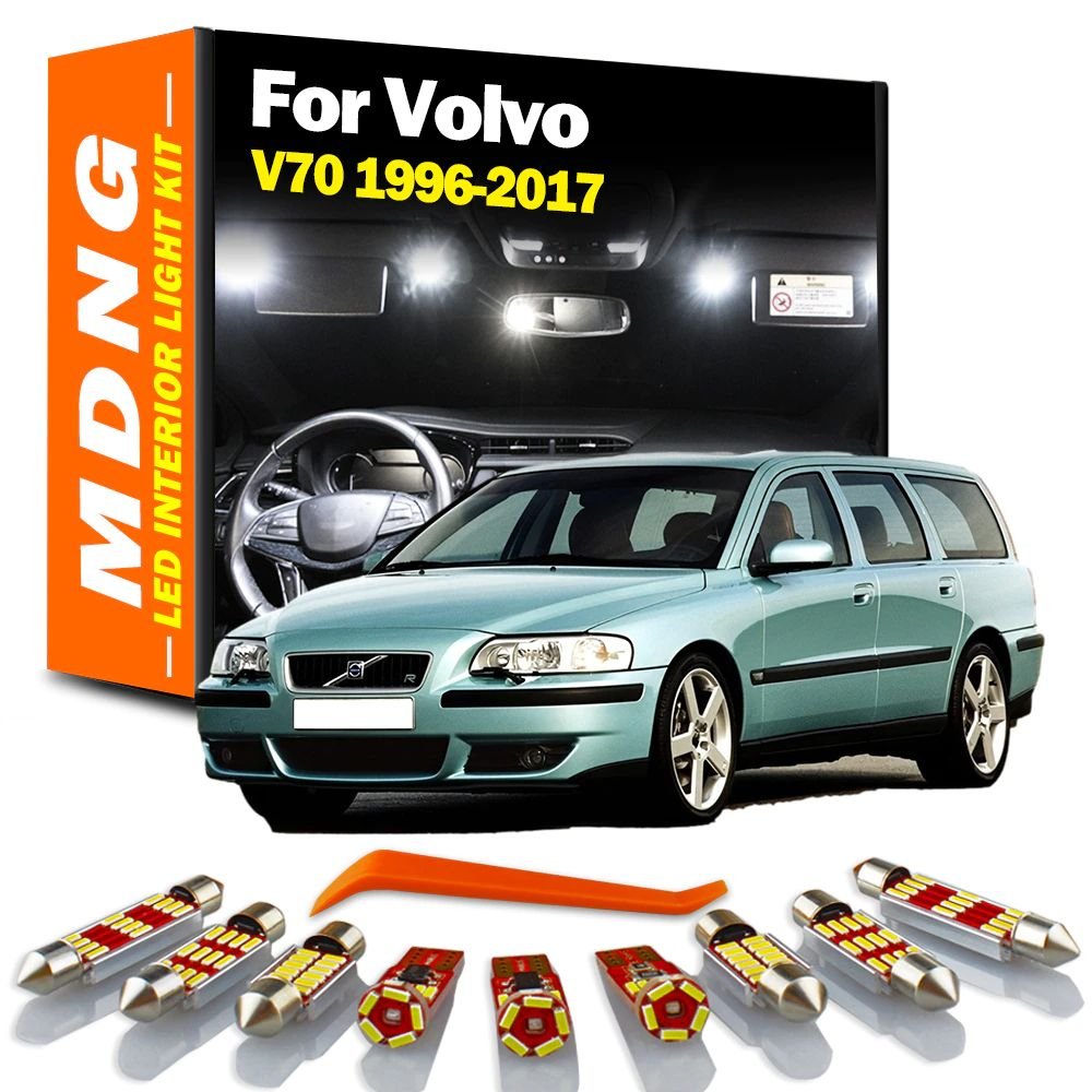 Lights - Volvo V70 1996-2013 2014 2015 2016 2017 LED Interior Dome Map Trunk Light Kit - New - 1996 to 2017 Volvo V70 - Florida, FL 710, United States