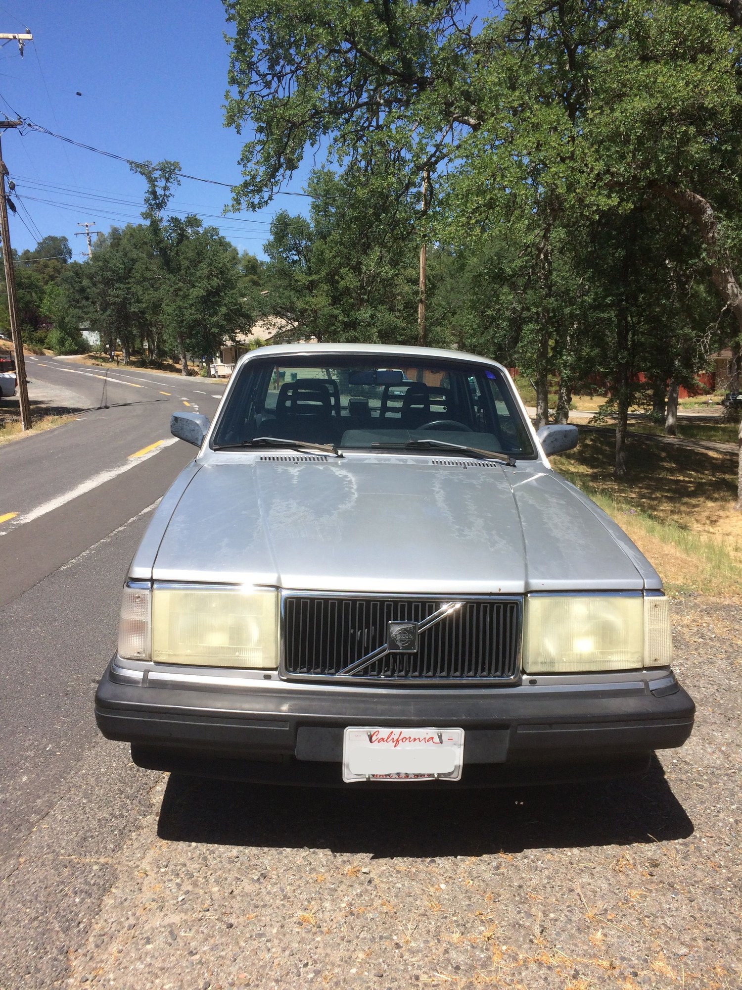 1992 Volvo 240 - Long Behold the Silver Moose! 1992 Volvo 240 DL - Used - VIN YV1AS8816N1471916 - 200,622 Miles - 4 cyl - 2WD - Automatic - Sedan - Silver - Soulsbyville, CA 95372, United States