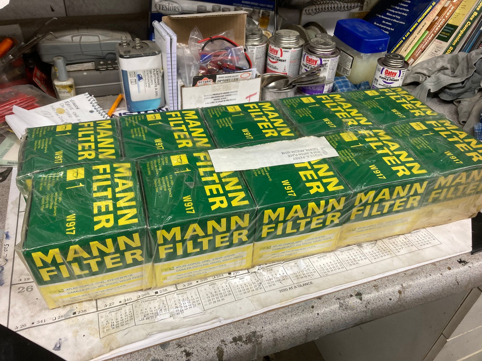 Drivetrain - Case of Mann oil filters W917 ,$40 shipped - New - 0  All Models - Tucson, AZ 85757, United States