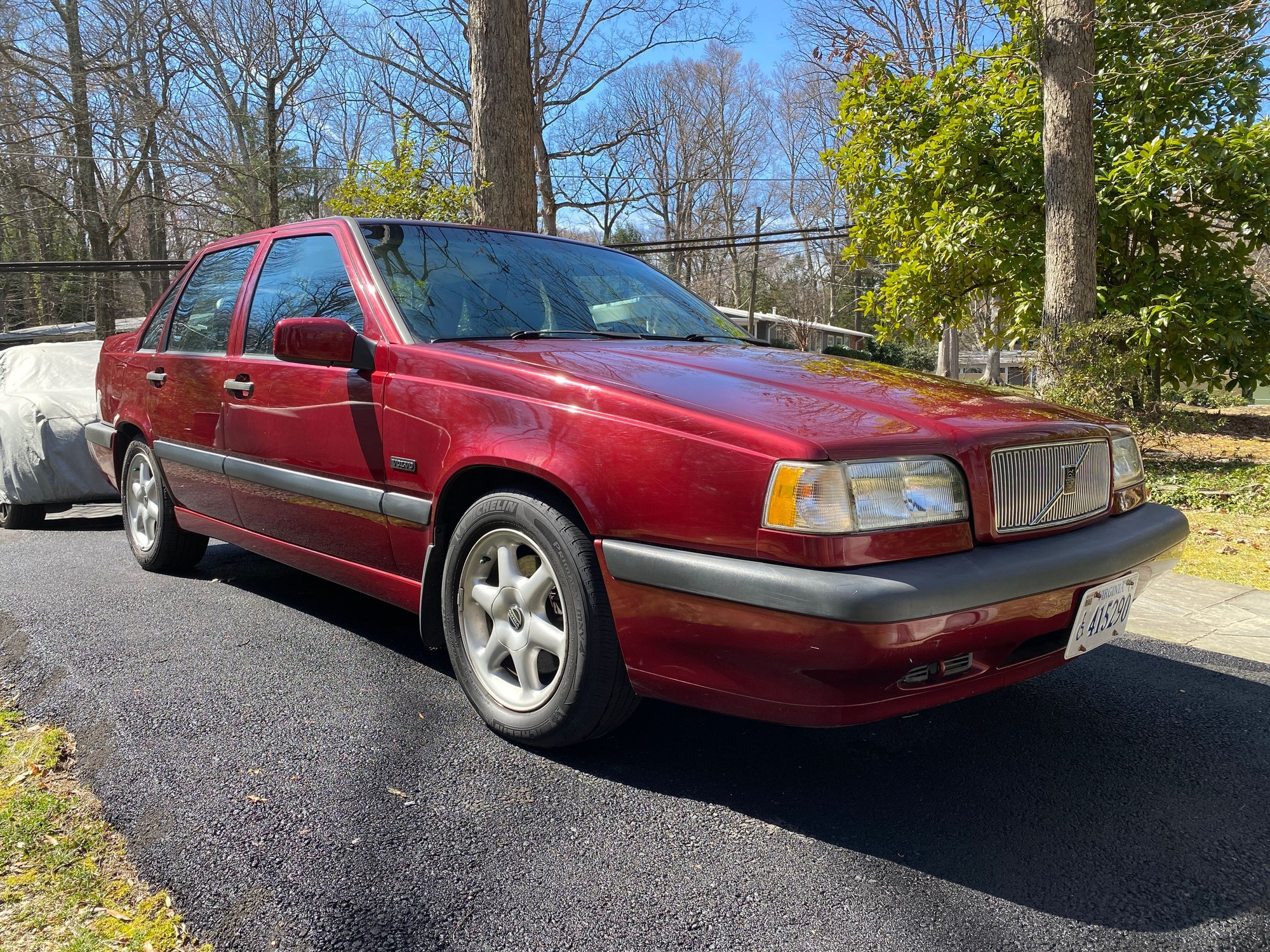 1996 Volvo 850 - 1996 850 GLT - 38k Miles - Used - VIN YV1LS551T1335530 - 38,170 Miles - 5 cyl - 2WD - Automatic - Sedan - Red - Alexandria, VA 22306, United States