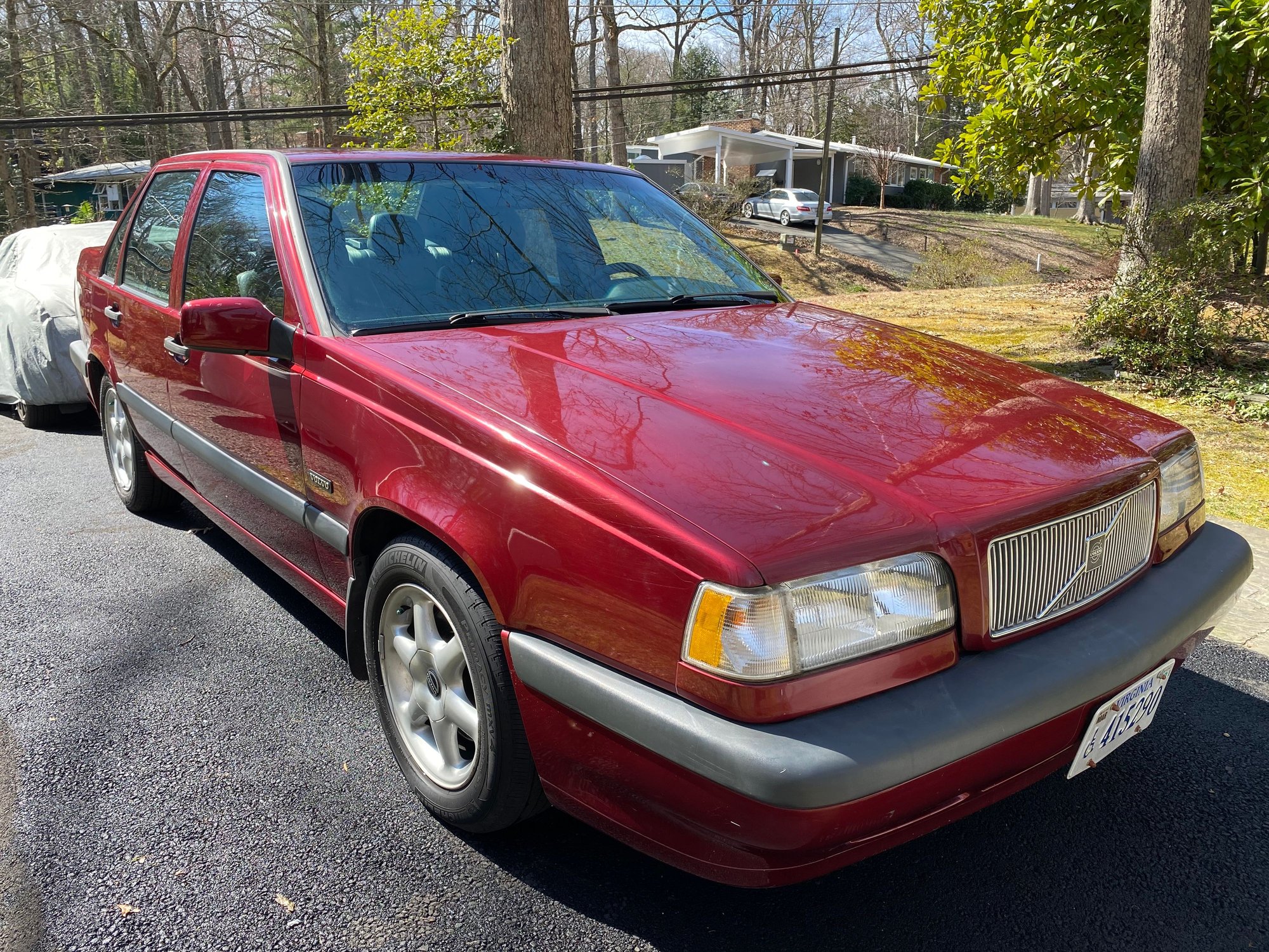 1996 Volvo 850 - 1996 850 GLT - 38k Miles - Used - VIN YV1LS551T1335530 - 38,170 Miles - 5 cyl - 2WD - Automatic - Sedan - Red - Alexandria, VA 22306, United States