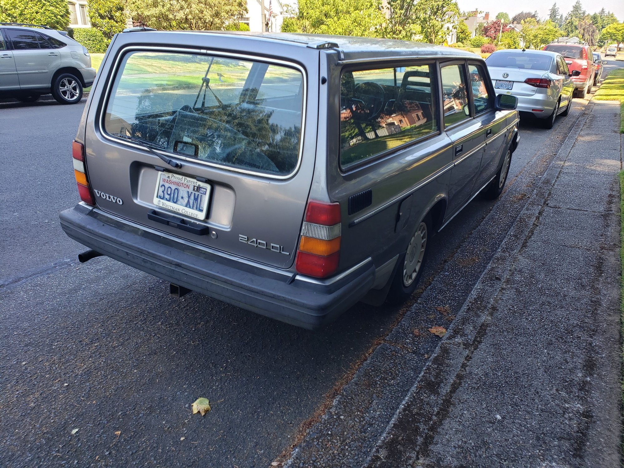 1986 Volvo 245 - [Rare find] 1986 Volvo 240 DL 4-Speed + Overdrive Wagon - Used - VIN YV1AX885XG1684875 - 180,000 Miles - 4 cyl - 2WD - Manual - Wagon - Gray - Tacoma, WA 98406, United States