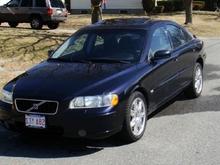 drivers side of my cleaned up new S60 (taking in 2008)