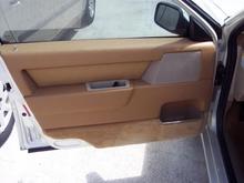 Redone door panel