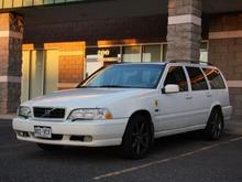 '98 XC70 Eggcrate grill installed