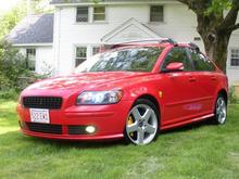 after a bath with the new roof rack and 3000k hid foglights