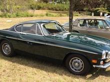 1968 Volvo 1800S first car show