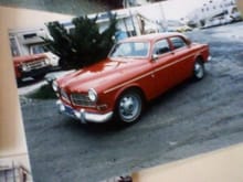 1967 Red Volvo 122s