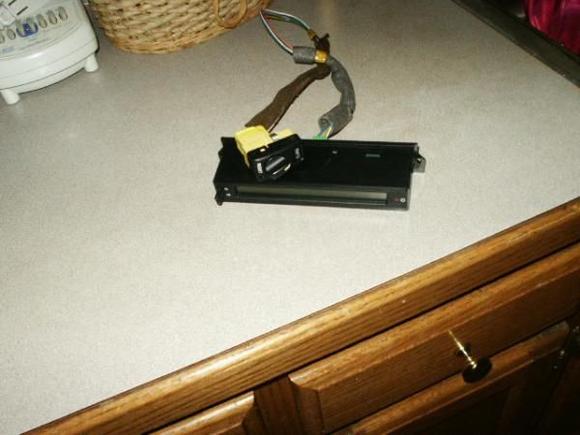 850 Trip computer - front