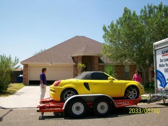 My 2001 Toyota Mr-s Getting Ready to move to houston