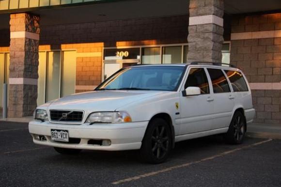 '98 XC70 Eggcrate grill installed