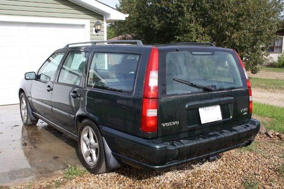 1998 V70 AWD 5 speed: Rear