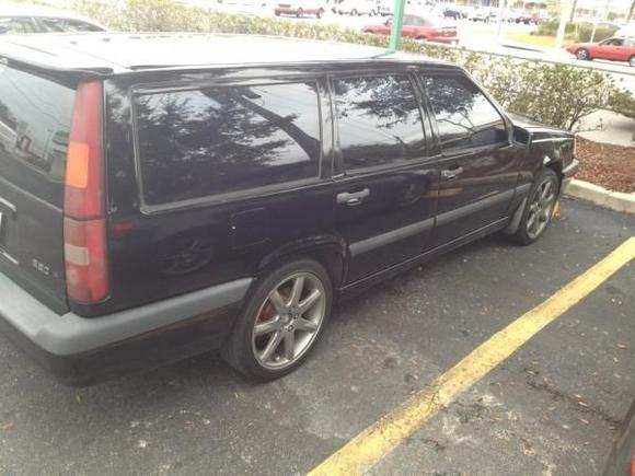 volvo850R rear