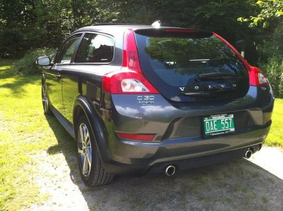 Rear shot, same day.