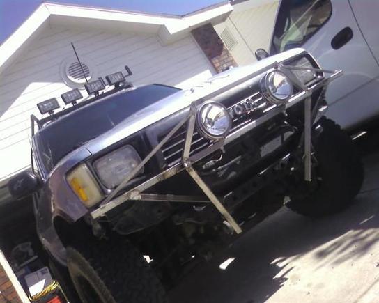 working on new front end