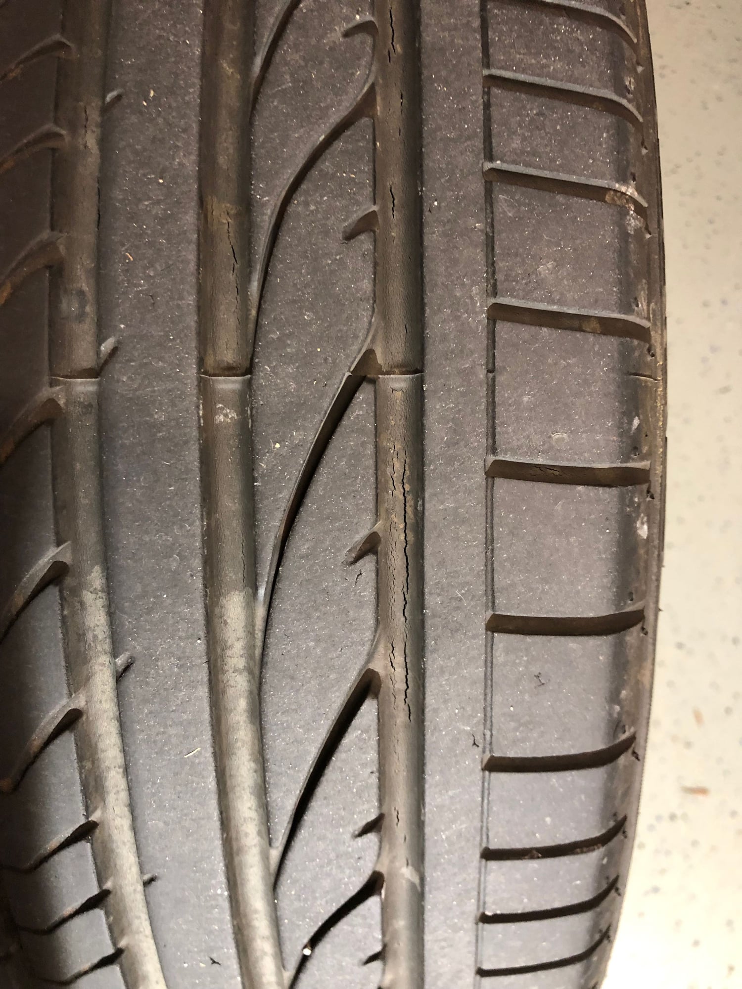 Cracks inside tire tread - replace? - 6SpeedOnline - Porsche Forum and