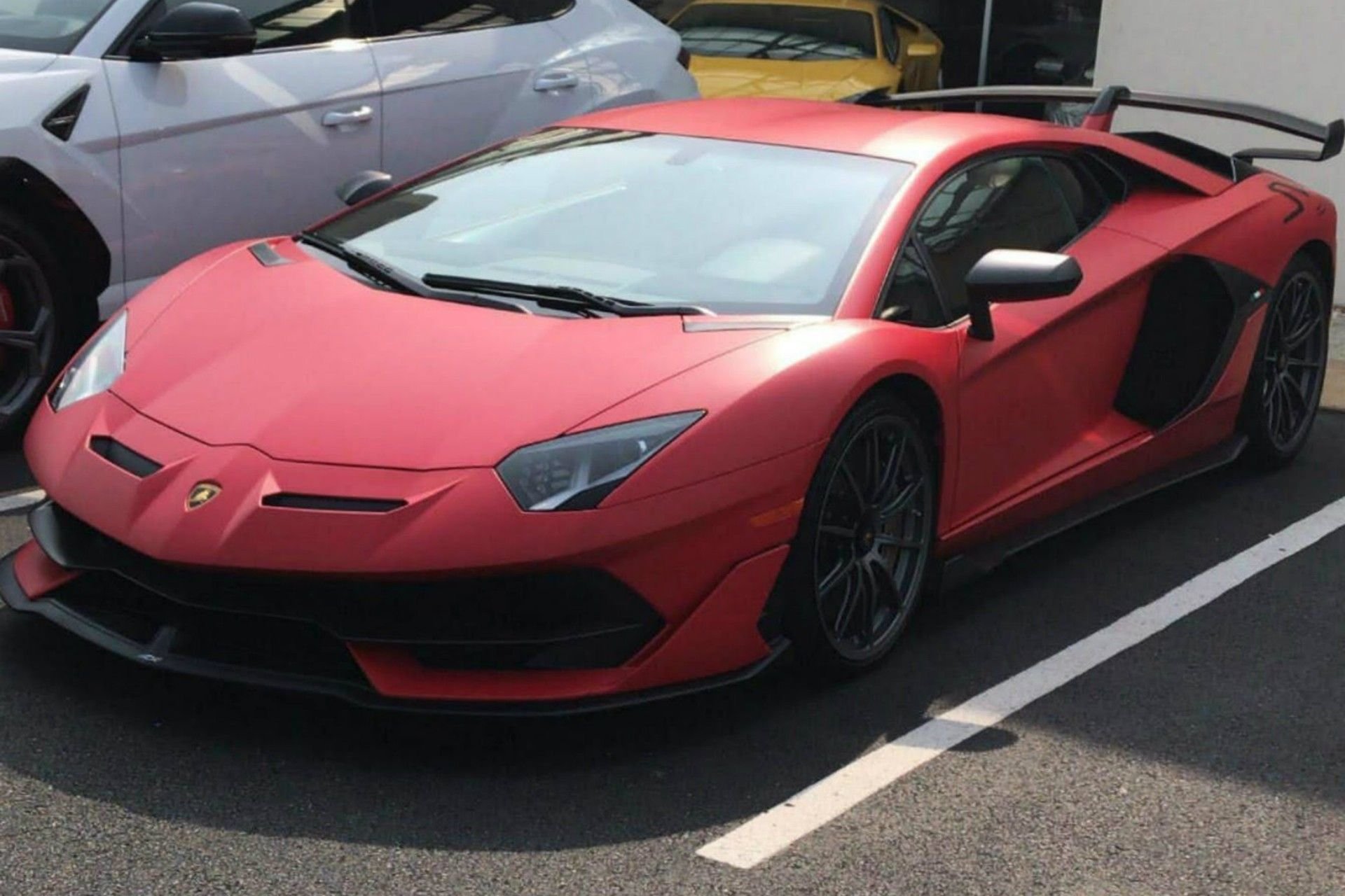 Lamborghini Aventador Matte Red