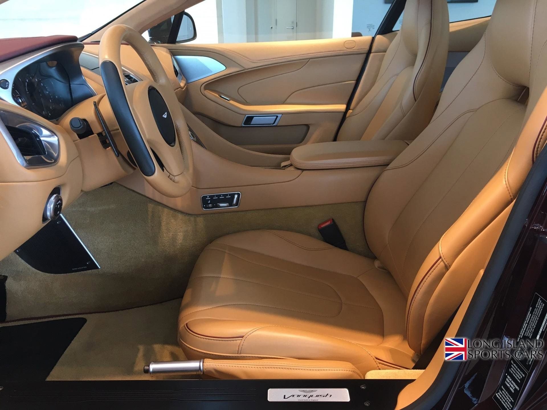 This is the interior of the Vanquish. I 