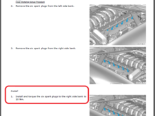 03.07.DB Spark Plug Renew Procedure Aston Martin Vantage 4.3 & 4.7 engines  correct torque 18nm.