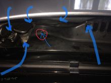The red dot is amazing, actually allows water to drip / flood the fuse box lid !! - how ridiculous?