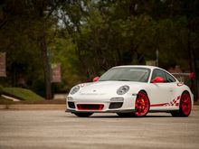 2011 Porsche 911 GT3 RS in Carrara White vs Guards Red