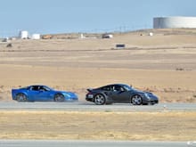 Coalinga 1/2 mile, beating a Vette that stated 600+ to the wheels