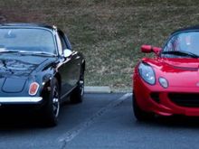 Jeff E's Elan +2, Bob C's Elise