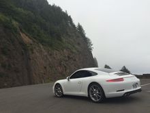 Driving the Oregon coast on the way back to CA. Awesome drive!