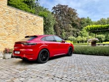 2021 Cayenne Coupe GTS carmine red