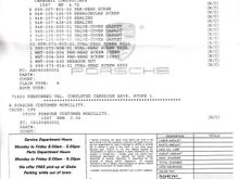 Recall work details
