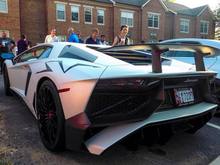 Maryland owner's Lamborghini Aventador LP 750-4 Superveloce at Katie's Cars & Coffee in Virginia. Credits to Julian Sutton.