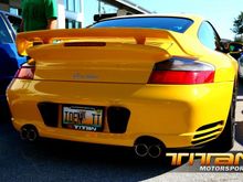 Speed Yellow 996TT with Switzer Exhaust