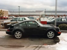 1991 Porsche 911 Turbo great car, my dad bought it new and then I bought it from him.