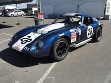 Daytona Coupe replica (made by Factory Five), running in TTS.