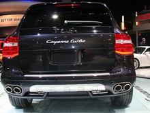 163 2007 detroit auto show 528z 2008 porsche cayenne turbo rear view