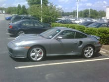 This is a phone camera pic at the dealer when I first picked it up...