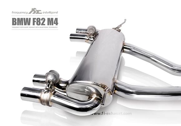 Fi Exhaust for BMW F82 M4 Valvetronic Muffler.