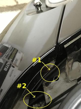 Inside Frunk, Front Corner, Passenger Side