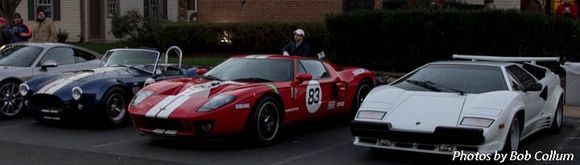 Cobra, Ford GT and Countach