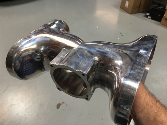 This is the center section straight out of the box from ESMotor.