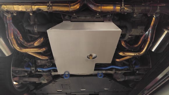 LN Engineering Skid Plate to protect Deep Sump